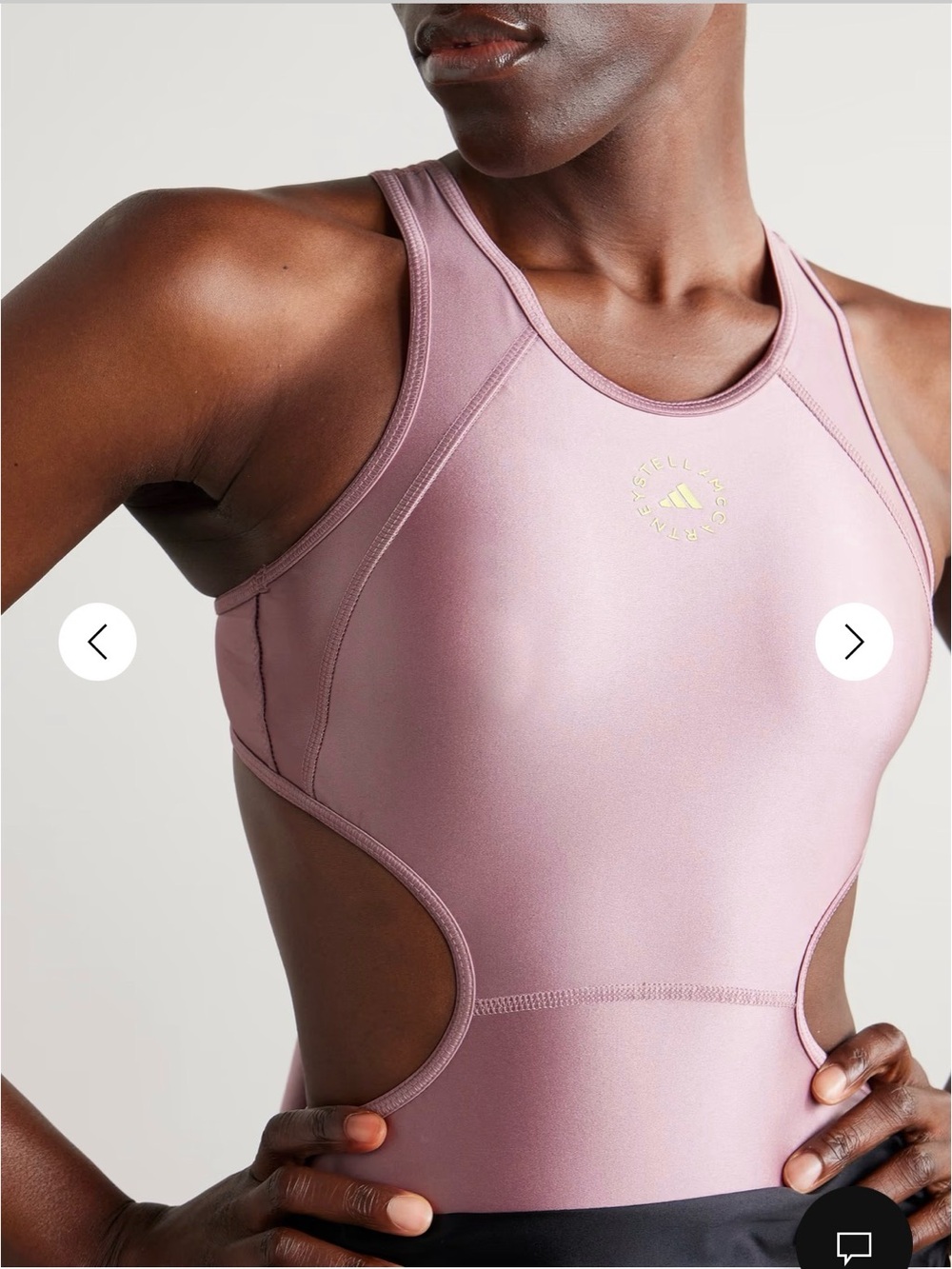 Adidas by Stella McCartney True Purpose Bodysuit Size S.  New with tags! - Picture 3 of 7